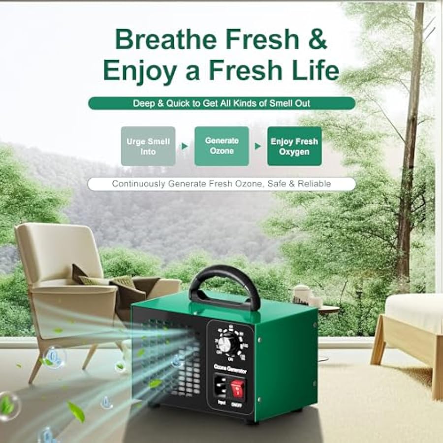 Ozone Generator 45,000mg/h, Ho - Odor Eliminator Car ulasan dan harga