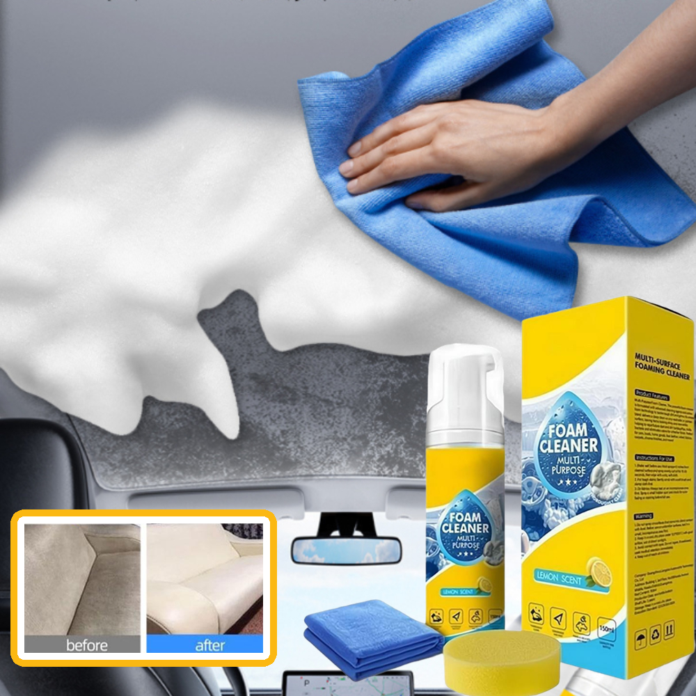 150ML Multi-enzyme Car Interio - Leather Cleaner Interior ulasan dan harga