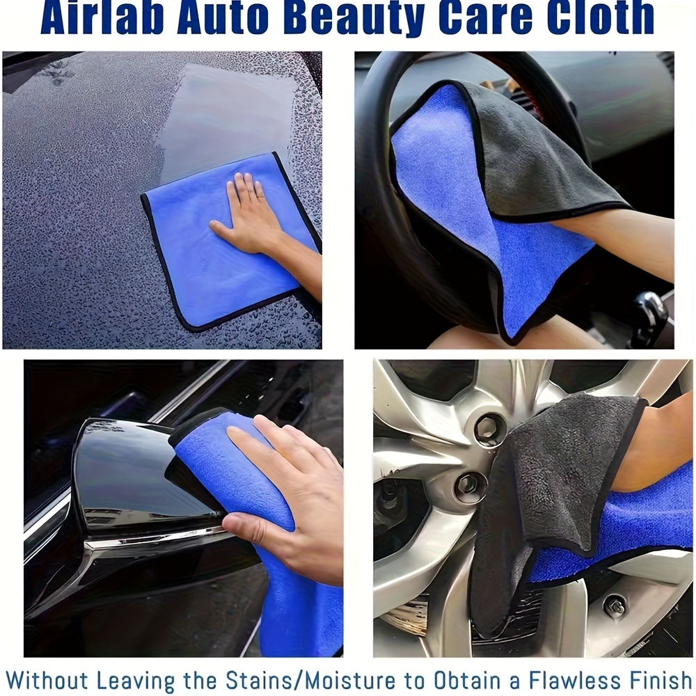 1-10pcs Microfiber Car Cleanin - Microfiber Towel Detailing ulasan dan harga