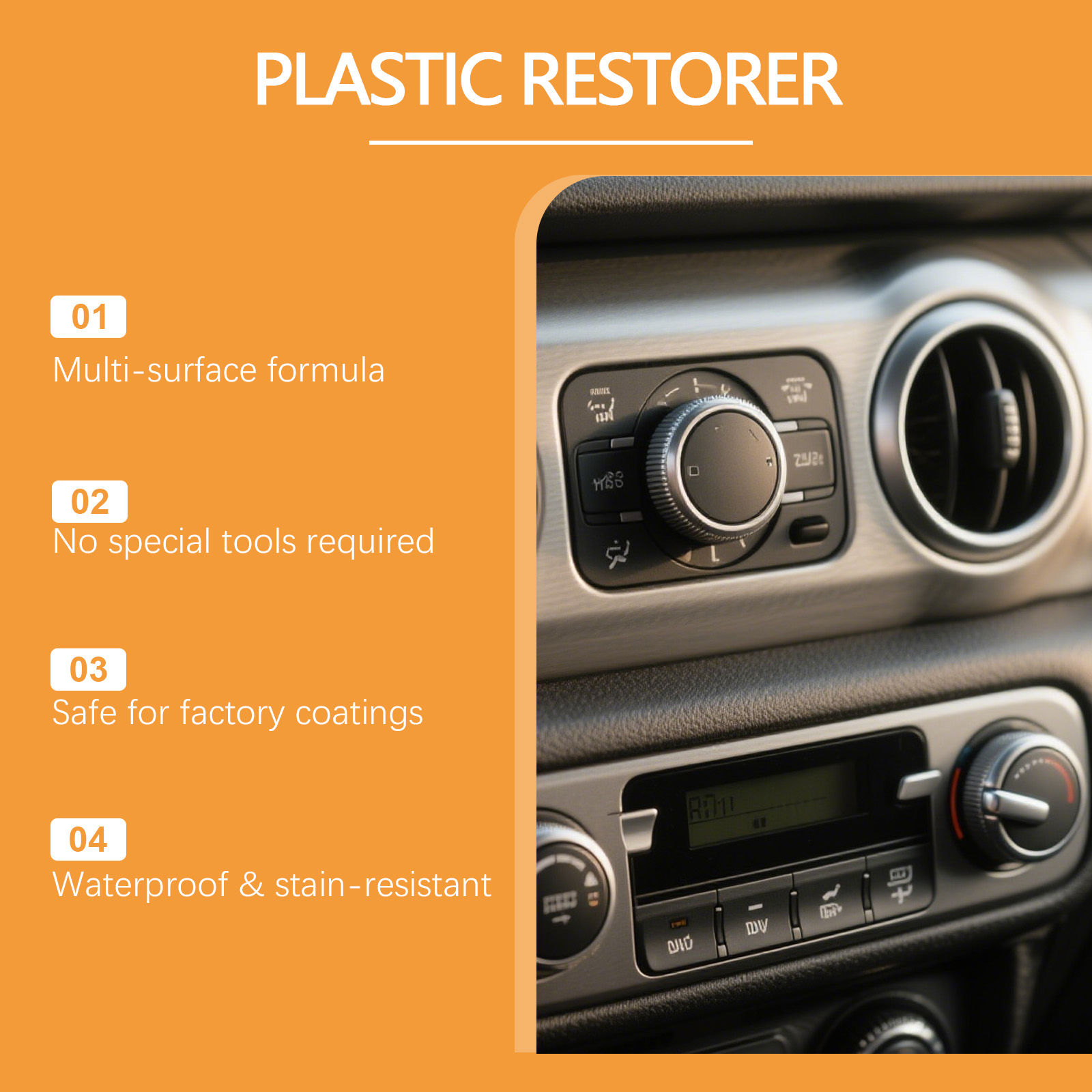 Automotive Plastic Restorer Pa - Leather Cleaner Interior ulasan dan harga