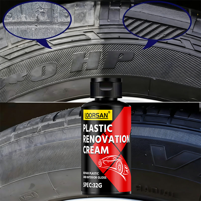 LOORSAN Plastic Renovation Cre - Trim Restorer Plastic ulasan dan harga