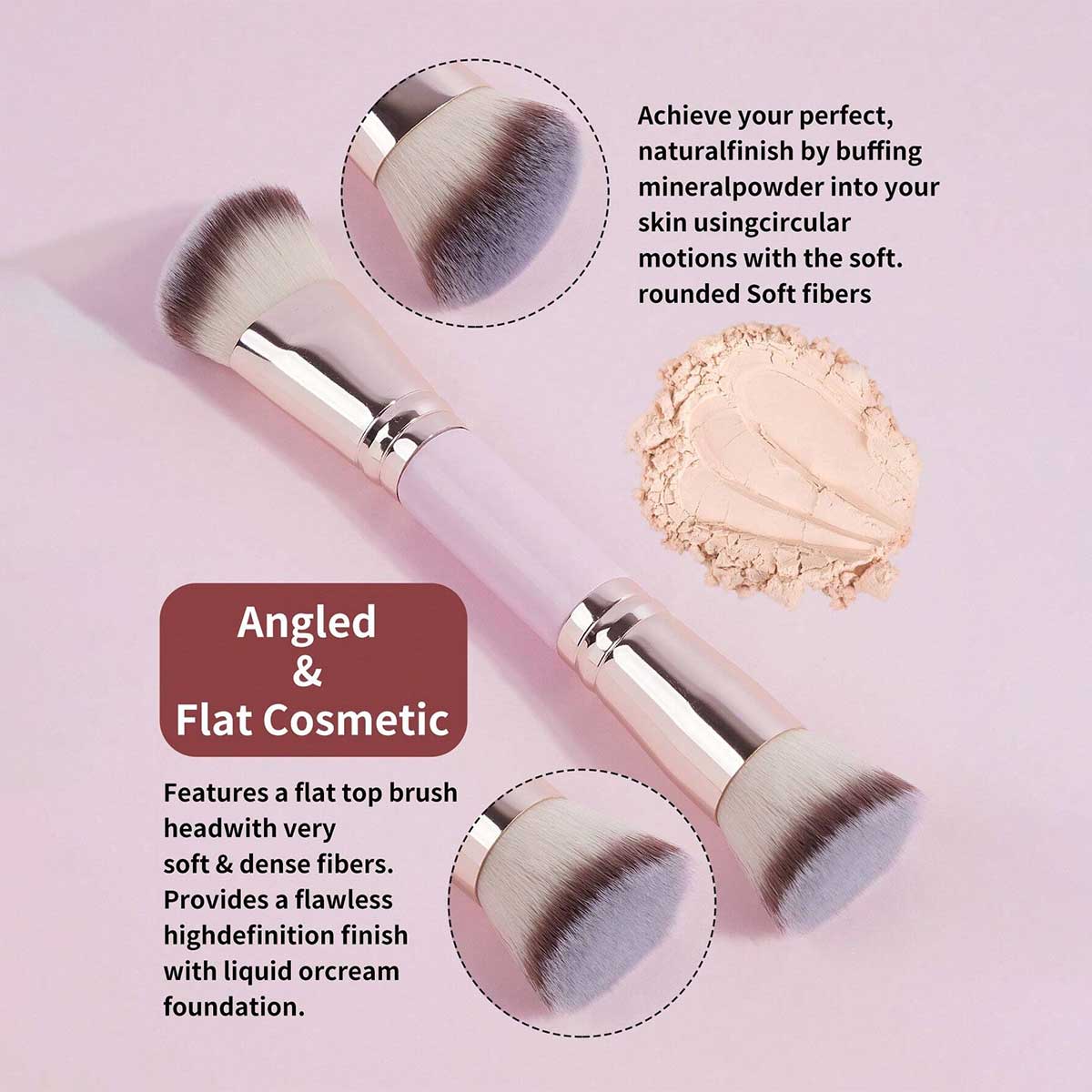 4pcs Basic Makeup Brushes Set  - Detailing Brush Set ulasan dan harga
