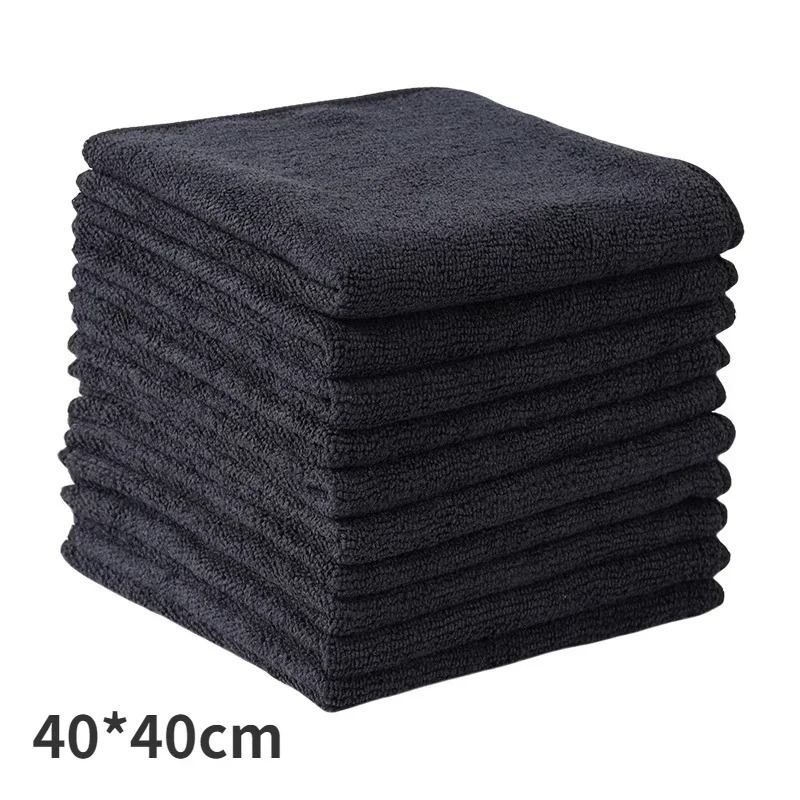 TILONDEX 1/3PCS Black Microfib - Microfiber Towel Detailing ulasan dan harga