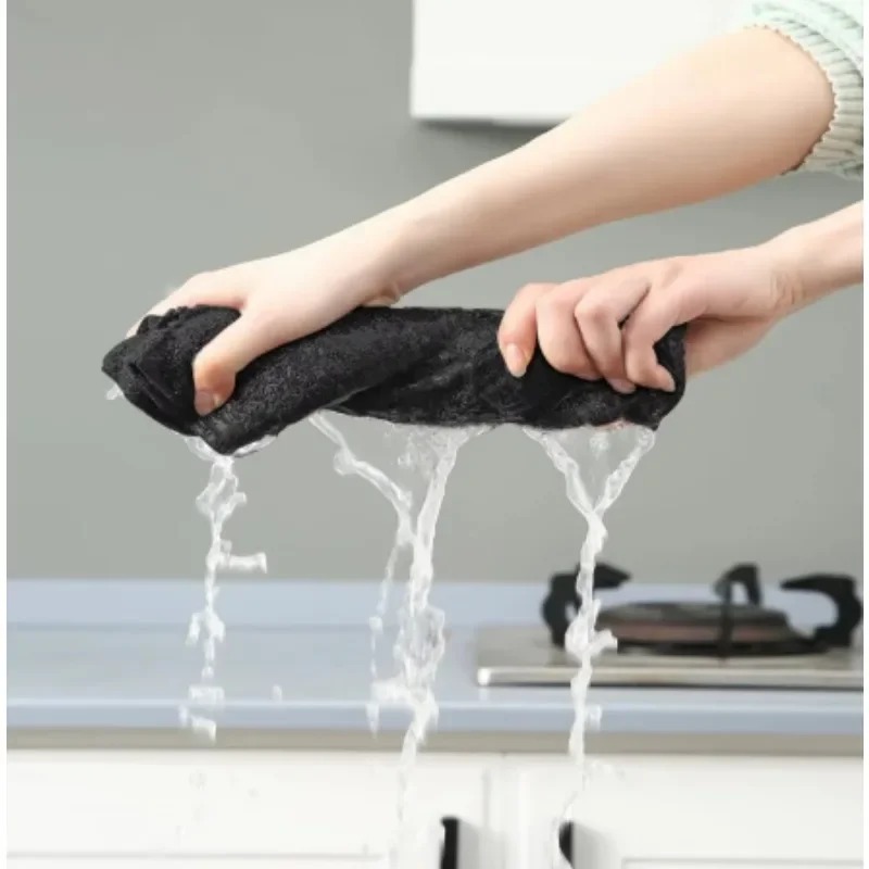 TILONDEX 1/3PCS Black Microfib - Microfiber Towel Detailing ulasan dan harga