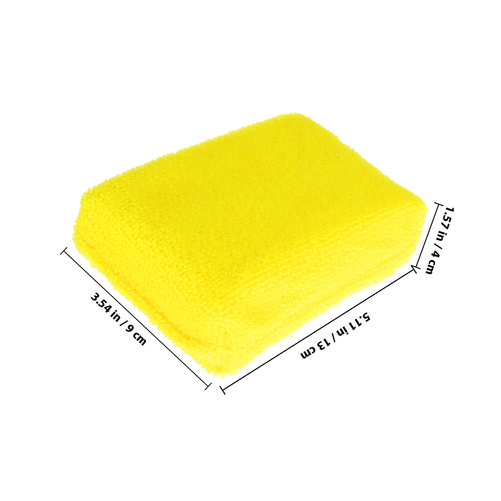 5Pcs Car Waxing Pads Compact L - Wax Applicator Pad ulasan dan harga