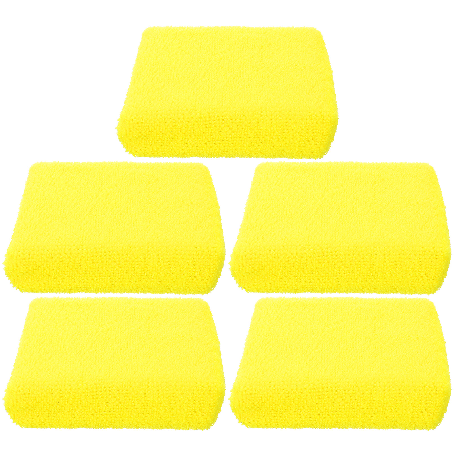 5Pcs Car Waxing Pads Compact L - Wax Applicator Pad ulasan dan harga