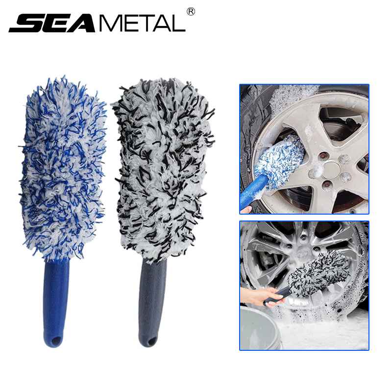 SEAMETAL Car Wheel Tire Rim Cl - Car Cleaning Brush ulasan dan harga