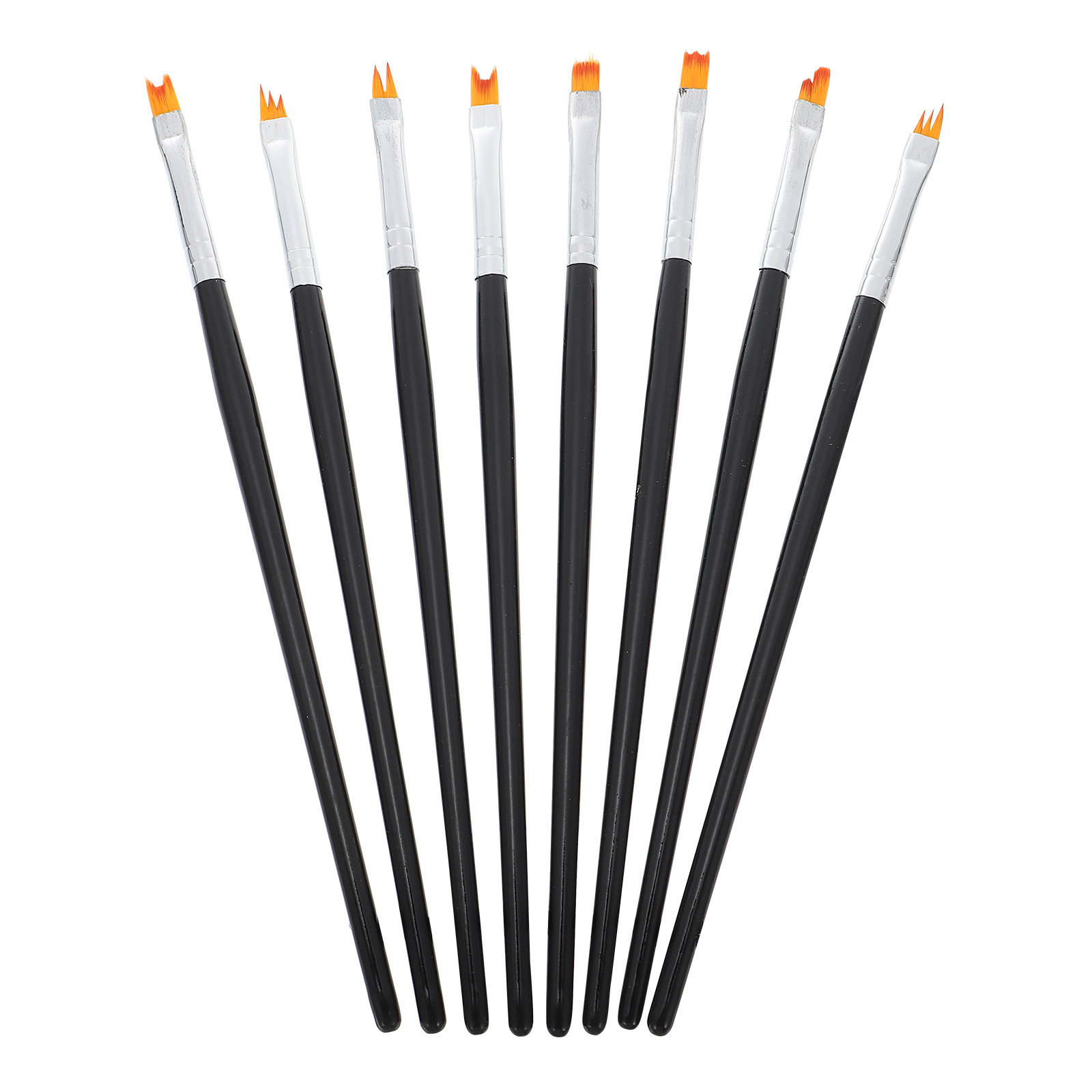 8Pcs Nail Painting Brushes Set - Detailing Brush Set ulasan dan harga