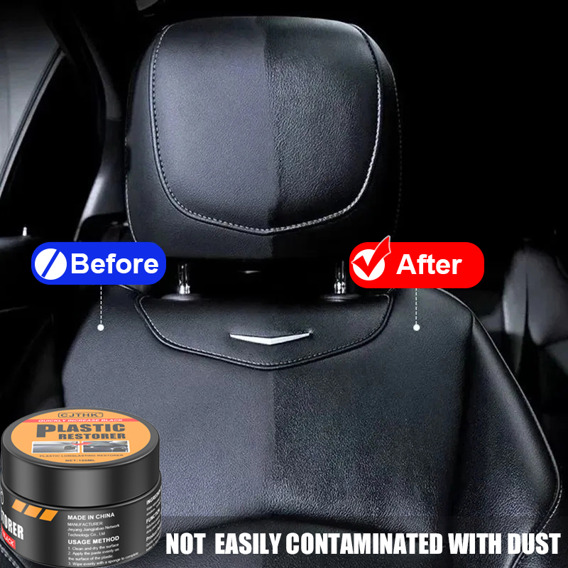 Car Plastic Restorer Back To B - Leather Cleaner Interior ulasan dan harga