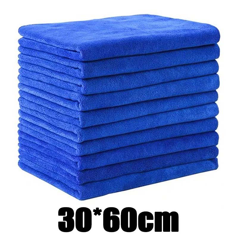 2PCS Royal Blue Soft Non-Scrat - Microfiber Towel Detailing ulasan dan harga