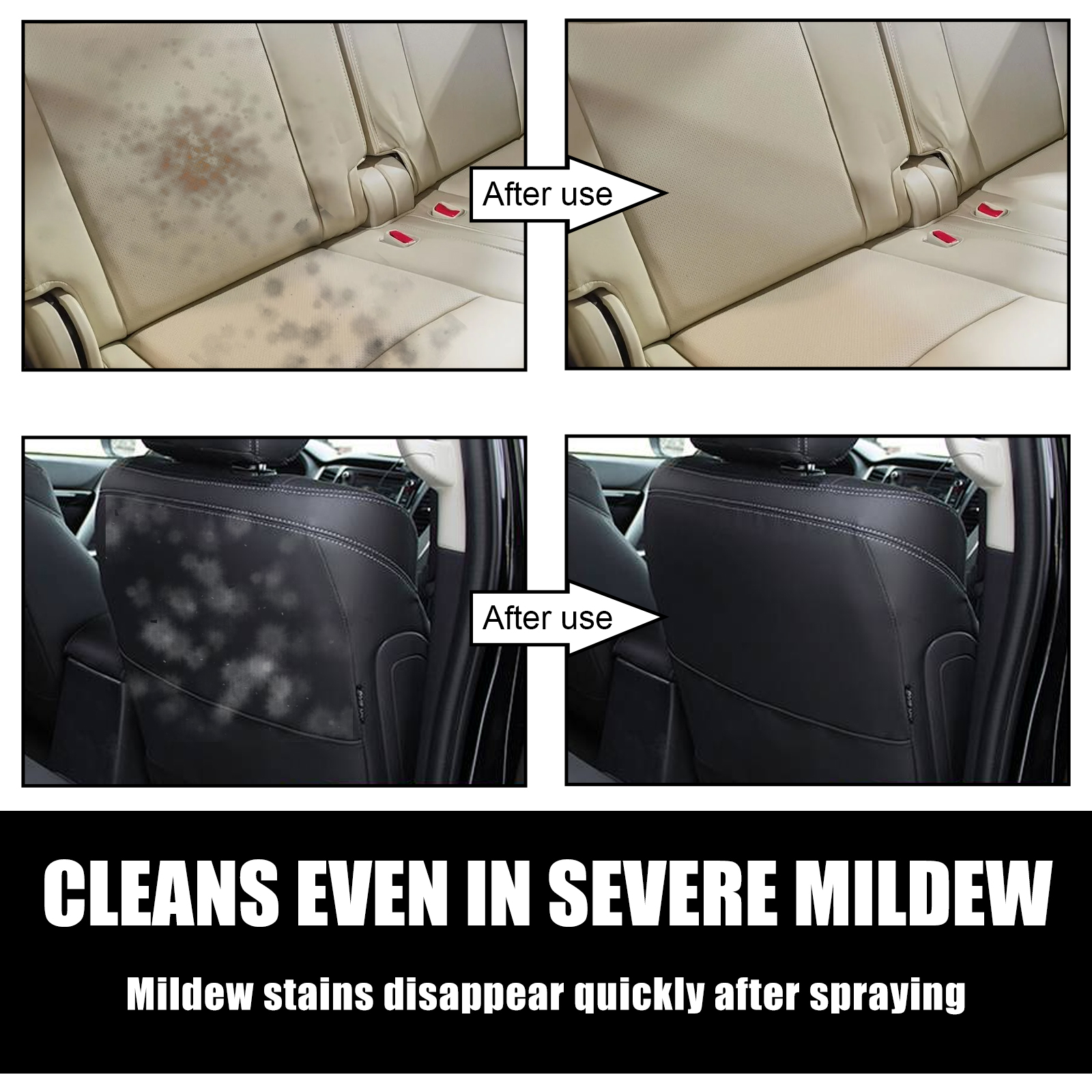 Car Mildew Remover Spray Multi - Leather Cleaner Interior ulasan dan harga