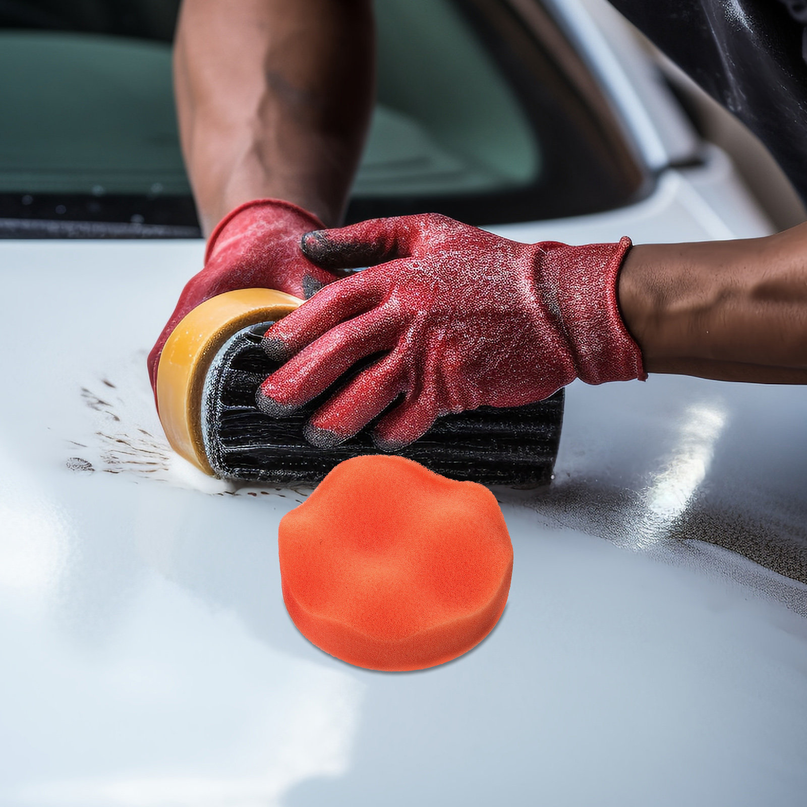3Pcs Wheel Polishing Pad Set B - Polish Pad Set Buffer ulasan dan harga